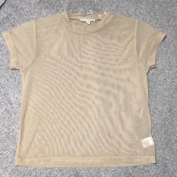 Mesh tee NWOT - Picture 2 of 4